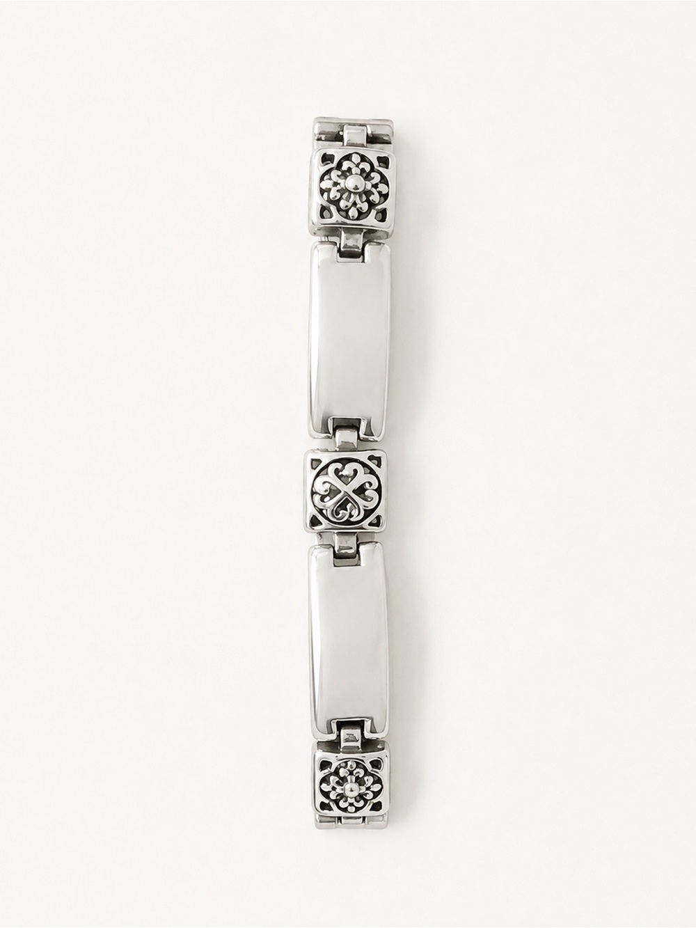 BrightonSilver Decorative Link Bracelet - Silver